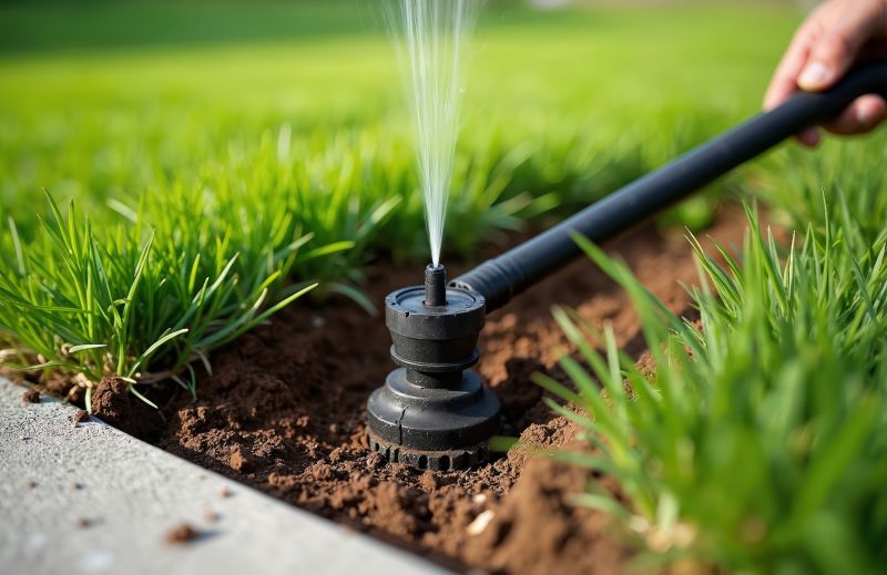 Outdoor Sprinkler Installation in Aiken, SC